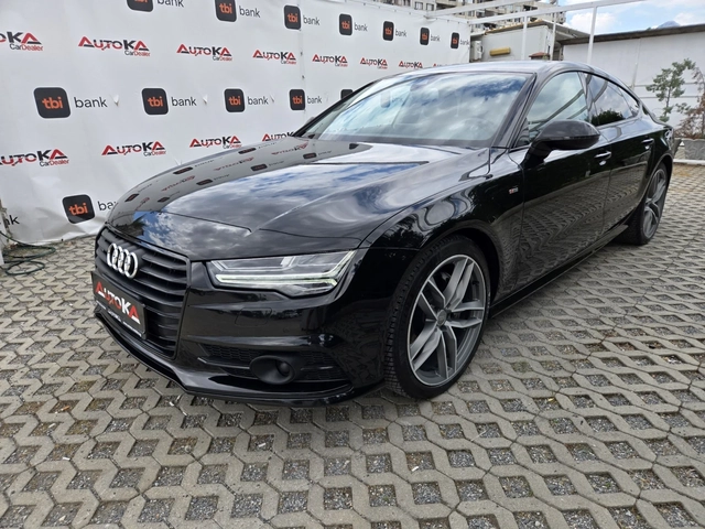 Audi A7 3.0ТDI-272кс= MATRIX= S-LINE= DISTRONIC= FACE - автомобили, коли, обяви за нови и употребявани 5