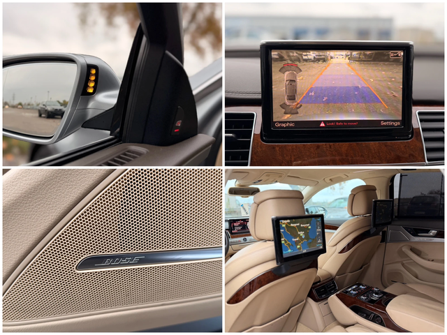 Audi A8 4.2TDI= QUATTRO= 3XTV= EXCLUSIVE= DISTRONIC= BOSE= - автомобили, коли, обяви за нови и употребявани 14