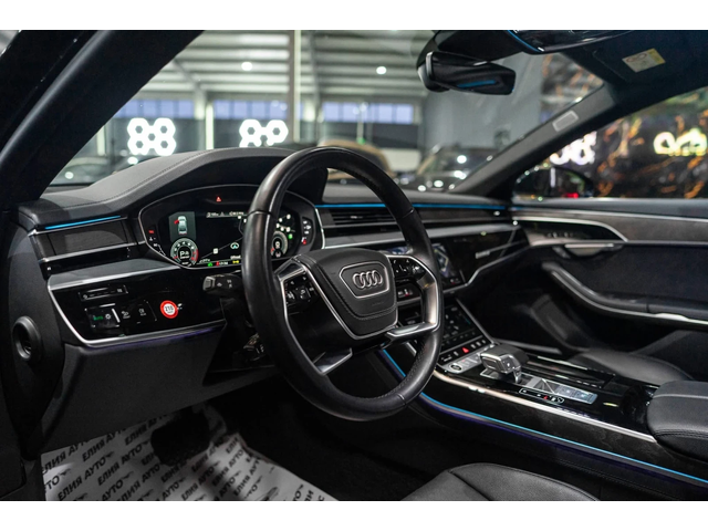 Audi A8 55TFSI QUATTRO LONG S LINE B&O ПАНО ЛИЗИНГ 100% - автомобили, коли, обяви за нови и употребявани 11