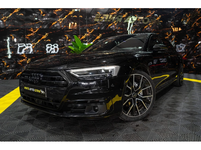 Audi A8 50TDI QUATTRO LONG BLACK LINE B&O ЛИЗИНГ 100% - автомобили, коли, обяви за нови и употребявани 0