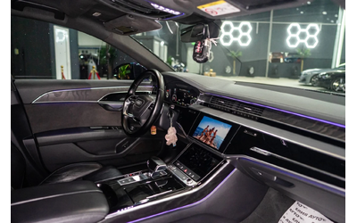 Audi A8 50TDI QUATTRO LONG BLACK LINE B&O ЛИЗИНГ 100% - автомобили, коли, обяви за нови и употребявани 12