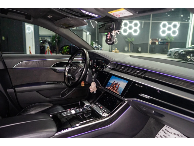 Audi A8 50TDI QUATTRO LONG BLACK LINE B&O ЛИЗИНГ 100% - автомобили, коли, обяви за нови и употребявани 12