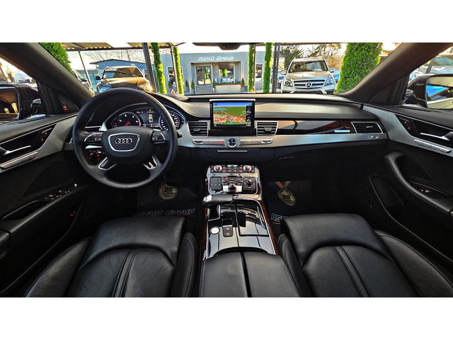 Audi A8 MATRIX/DISTR/360CAM/САМОПАРКИРАНЕ/ОБДУХ/BOSE/LIZIN - автомобили, коли, обяви за нови и употребявани 7