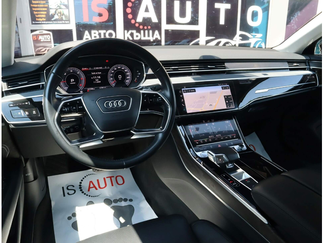 Audi A8 50TDI/Quattro/Обдухване/Side Assist/Въздух/Memory/ - автомобили, коли, обяви за нови и употребявани 6