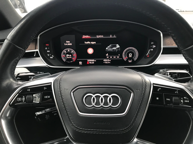 Audi A8 5.0TDI/Quattro/3xS-Line/B&O/NAVI/PANO/Excellent! - автомобили, коли, обяви за нови и употребявани 9