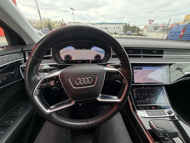Audi A8 50TDI* 21г* LASSER* Обдухване* БАРТЕР - автомобили, коли, обяви за нови и употребявани 14