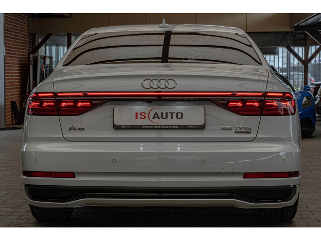 Audi A8 55TFSI/Bang&Olufsen/HuD/SLINE/Distronic/PreSense - автомобили, коли, обяви за нови и употребявани 3