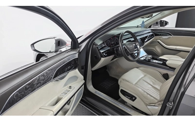 Audi A8 LONG* DISTRONIK* 360* HEAD-UP* ОБДУХ* МАСАЖ* TV* F - автомобили, коли, обяви за нови и употребявани 7