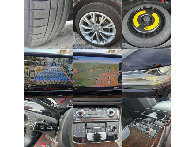 Audi A8 3.0TDI-258кс= FACELIFT= Distronic= CAMERA= ПОДГРЕВ - автомобили, коли, обяви за нови и употребявани 16