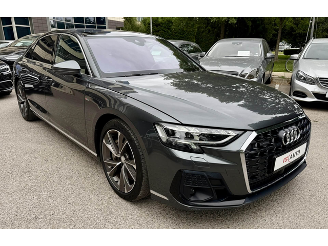 Audi A8 60TFSI/LONG/RSE/Панорама/Обдухване/Sline/HuD - автомобили, коли, обяви за нови и употребявани 1