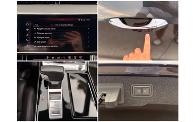 Audi A8 50TDI= QUATTRO= EXCLUSIVE= 3xTV= S-LINE= 360* CAME - автомобили, коли, обяви за нови и употребявани 16