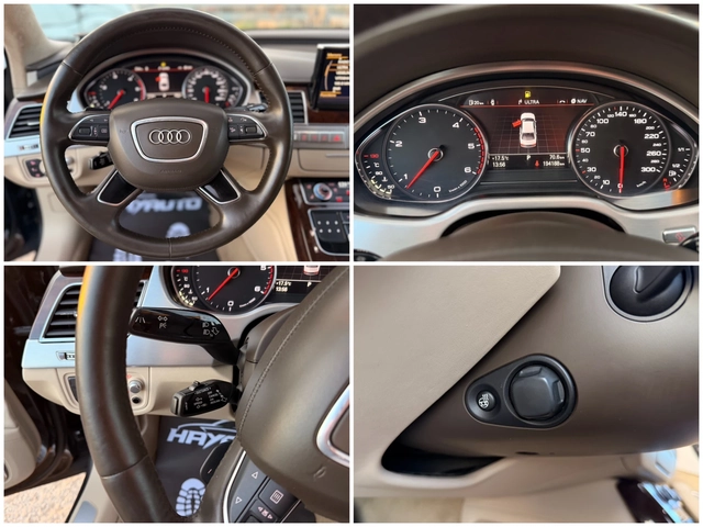 Audi A8 4.2Tdi= Quattro= Long= Diplomat= 3xTV= HUD= B&O= - автомобили, коли, обяви за нови и употребявани 13