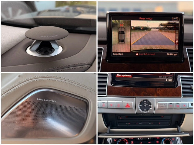 Audi A8 4.2Tdi= Quattro= Long= Diplomat= 3xTV= HUD= B&O= - автомобили, коли, обяви за нови и употребявани 15