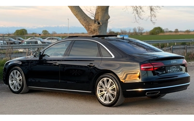 Audi A8 4.2Tdi= Quattro= Long= Diplomat= 3xTV= HUD= B&O= - автомобили, коли, обяви за нови и употребявани 6