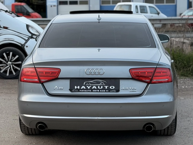 Audi A8 4.2TDI= QUATTRO= S-LINE= - автомобили, коли, обяви за нови и употребявани 5