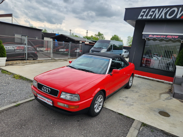 Audi Cabriolet УНИКАТ 2.3 i-133к.с АВТОМАТИК-КЛИМАТИК-ШВЕЙЦАРИЯ - автомобили, коли, обяви за нови и употребявани 2