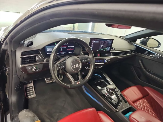 Audi Coupe * PROGRESSIV * CARFAX * 360 КАМЕРА * ЧЕРВЕН САЛОН - автомобили, коли, обяви за нови и употребявани 9