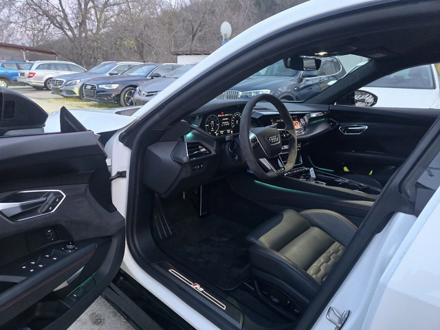 Audi E-Tron GT RS Head-up Laser Quattro Гаранция - автомобили, коли, обяви за нови и употребявани 10