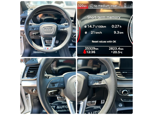 Audi Q5 QUATTRO 45TFSI 265HP PANO S LINE - автомобили, коли, обяви за нови и употребявани 12