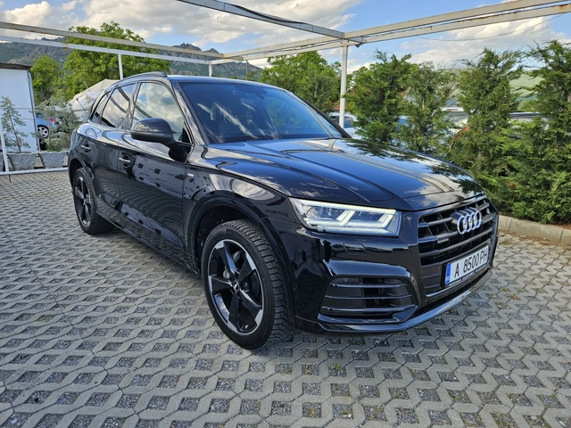 Audi Q5 2.0TFSI-252кс= 97.000км= S-Line= CAR PLAY= LED - автомобили, коли, обяви за нови и употребявани 1