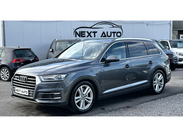 Audi Q7 3.0TDI 272 S LINE PANO DISTRONIC LANE ASSIST 6+ 1 - автомобили, коли, обяви за нови и употребявани 0