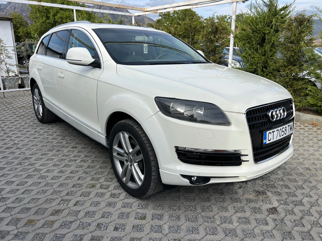 Audi Q7 4.2TDI-326кс= 7МЕСТА= ПАНОРАМА= КАМЕРА= ПОДГРЕВ - автомобили, коли, обяви за нови и употребявани 1