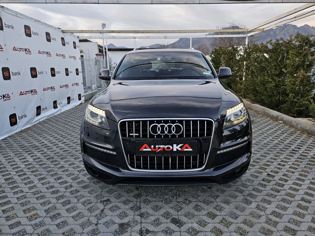 Audi Q7 4.2TDI-340кс= FACE= 2хS-Line= PANO= BOSE= КАМЕРА - автомобили, коли, обяви за нови и употребявани 0