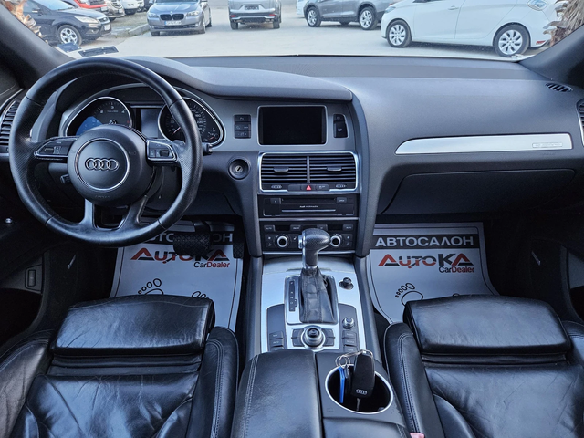 Audi Q7 4.2TDI-340кс= FACE= 2хS-Line= PANO= BOSE= КАМЕРА - автомобили, коли, обяви за нови и употребявани 11