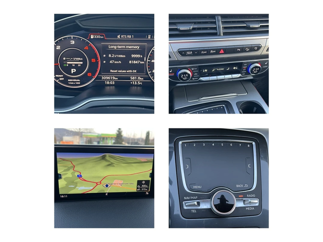 Audi Q7 3.0TDI 272кс QUATTRO S-LINE  NAVI LED DISTRONIK - автомобили, коли, обяви за нови и употребявани 8