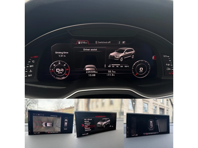 Audi Q7 Quattro Full S Line Diamond Seats 360 BOSE Air - автомобили, коли, обяви за нови и употребявани 12