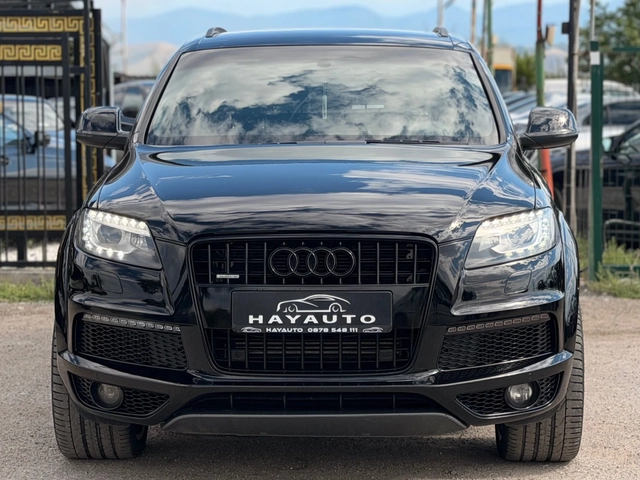 Audi Q7 3.0Tdi= Quattro= 3хS-line= Facelift= 7-Места= BOSE - автомобили, коли, обяви за нови и употребявани 1