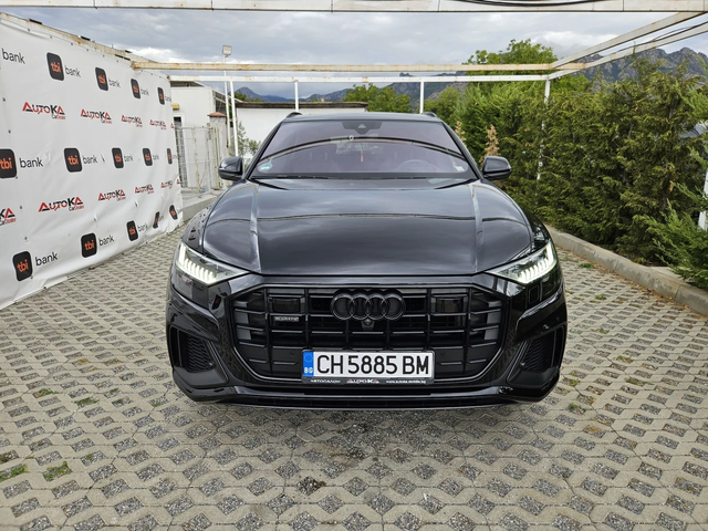 Audi Q8 50TDI/129.000KM/S-LINE/HUD/PANO/B&O/DISTRON - автомобили, коли, обяви за нови и употребявани 0