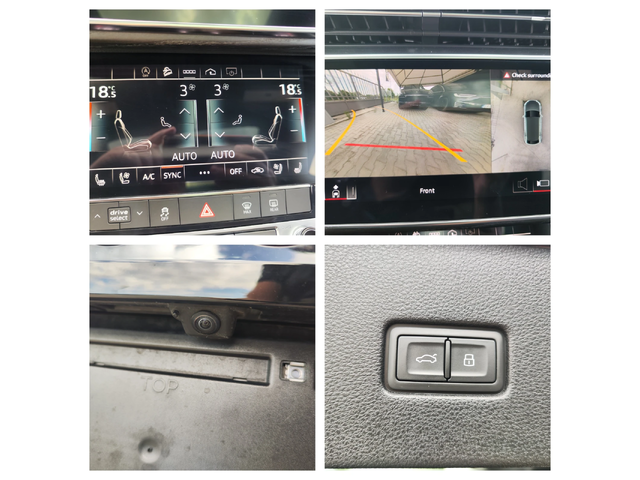 Audi Q8 SLINE* PANORAMA* PODGREV* OBDUH* LINEASIST* LIZING - автомобили, коли, обяви за нови и употребявани 9