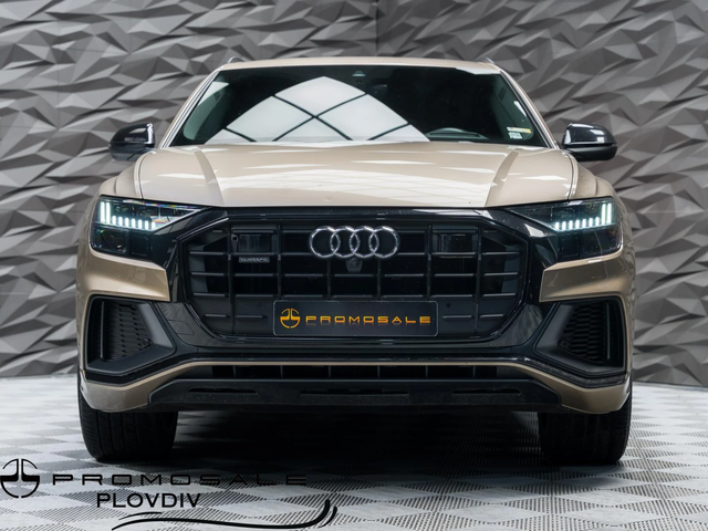 Audi Q8 50TDI Quattro S-line* 360 Cam* Bang&Olufsen* HuD* - автомобили, коли, обяви за нови и употребявани 1