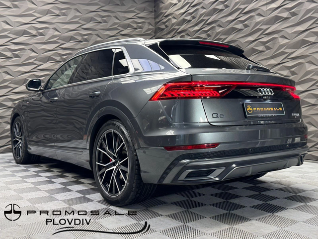 Audi Q8 50TDI Quattro S-line* Matrix* Bang&Olufsen* HuD* 3 - автомобили, коли, обяви за нови и употребявани 2
