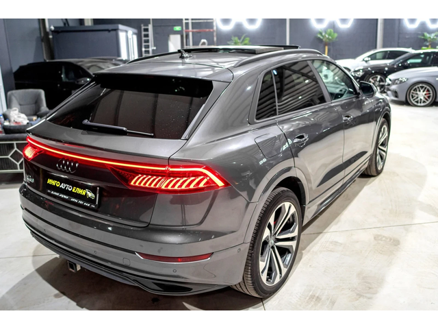 Audi Q8 55TFSI QUATTRO FULL S LINE ПАНОРАМА ЛИЗИНГ 100% - автомобили, коли, обяви за нови и употребявани 9
