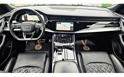 Audi Q8 MATRIX/S-LINE/DISTR/3DСАМ/B&O/МАСАЖ/ОБДУХ/AMBI/LIZ - автомобили, коли, обяви за нови и употребявани 8