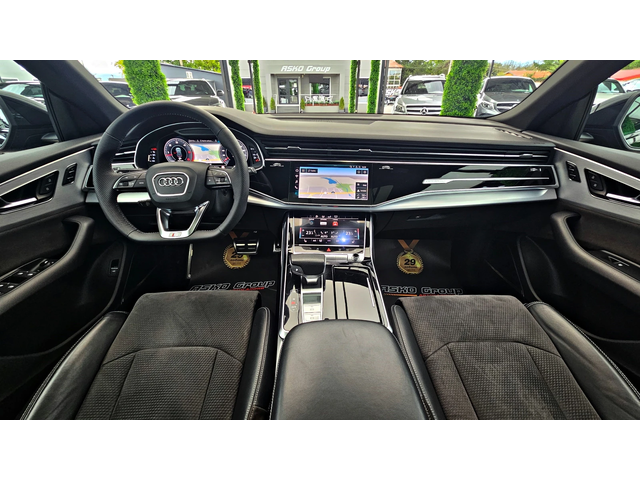 Audi Q8 ! SQ8/MATRIX/S-LINE/DISTR/3DCAM/ВАКУМ/PANO/ПОДГP/L - автомобили, коли, обяви за нови и употребявани 8