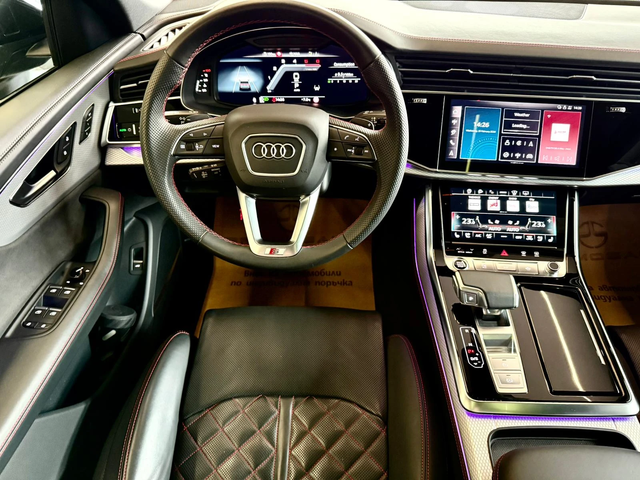 Audi Q8 Quattro* Гаранционен* Панорама* Лизинг - автомобили, коли, обяви за нови и употребявани 9