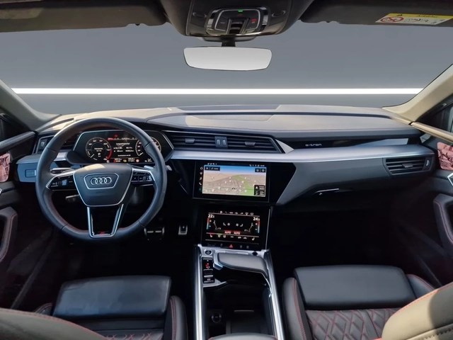 Audi Q8 e-tron 50Q SpB 3x S-Line 360 Matrix AIR PANO DISTR - автомобили, коли, обяви за нови и употребявани 6
