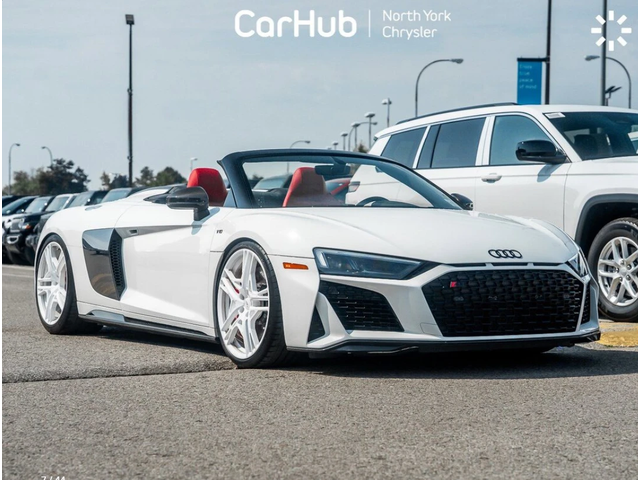 Audi R8 V10 Performance Spyder * АвтоКредит (ЦЕНА ДО БГ) - автомобили, коли, обяви за нови и употребявани 4