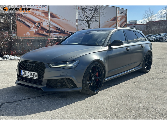 Audi RS 6 Avant 4.0i 560к.с. - автомобили, коли, обяви за нови и употребявани 0