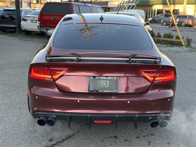 Audi S7 DISTRONIK* DIAMOND STITCH* B&O* DARK CHERRY TINT* - автомобили, коли, обяви за нови и употребявани 3