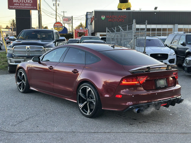 Audi S7 DISTRONIK* DIAMOND STITCH* B&O* DARK CHERRY TINT* - автомобили, коли, обяви за нови и употребявани 4