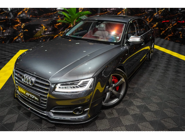Audi S8 PLUS QUATTRO MATRIX CARBON B&O ЛИЗИНГ 100% - автомобили, коли, обяви за нови и употребявани 4