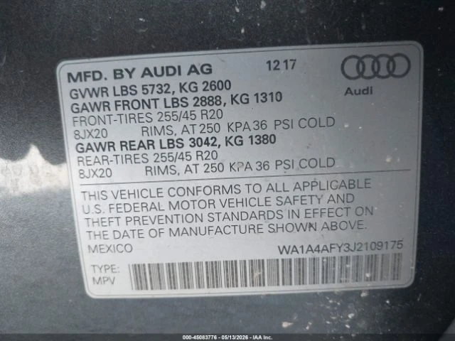 Audi SQ5 PREMIUM + * AWD* ЛИЗИНГ - автомобили, коли, обяви за нови и употребявани 8