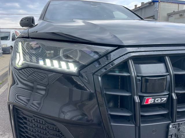 Audi SQ7 4.0V8TDI+ S-line+ Matrix+ Bose+ Key Less Go+ Full - автомобили, коли, обяви за нови и употребявани 5