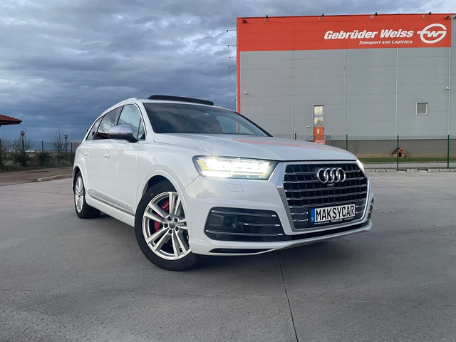 Audi SQ7 4.0TDI 3xTV 7 местен GERMANY - автомобили, коли, обяви за нови и употребявани 0