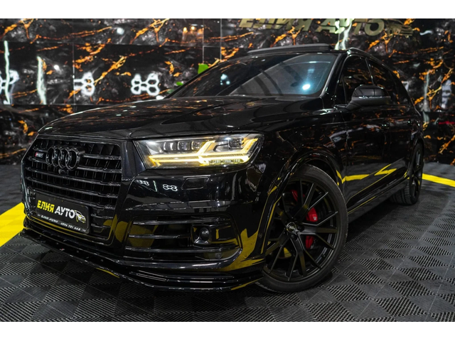 Audi SQ7 QUATTRO MATRIX BLACK EDITION ПАНО ЛИЗИНГ 100% - автомобили, коли, обяви за нови и употребявани 0