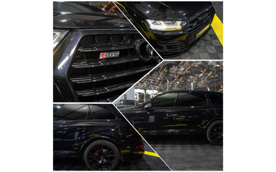 Audi SQ7 QUATTRO MATRIX BLACK EDITION ПАНО ЛИЗИНГ 100% - автомобили, коли, обяви за нови и употребявани 16